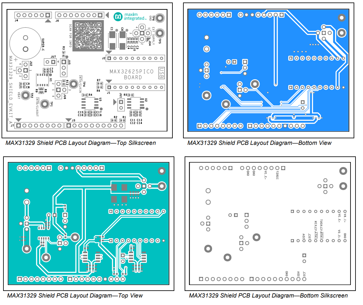 Analog Devices / Maxim Integrated MAX31329 차폐 장치